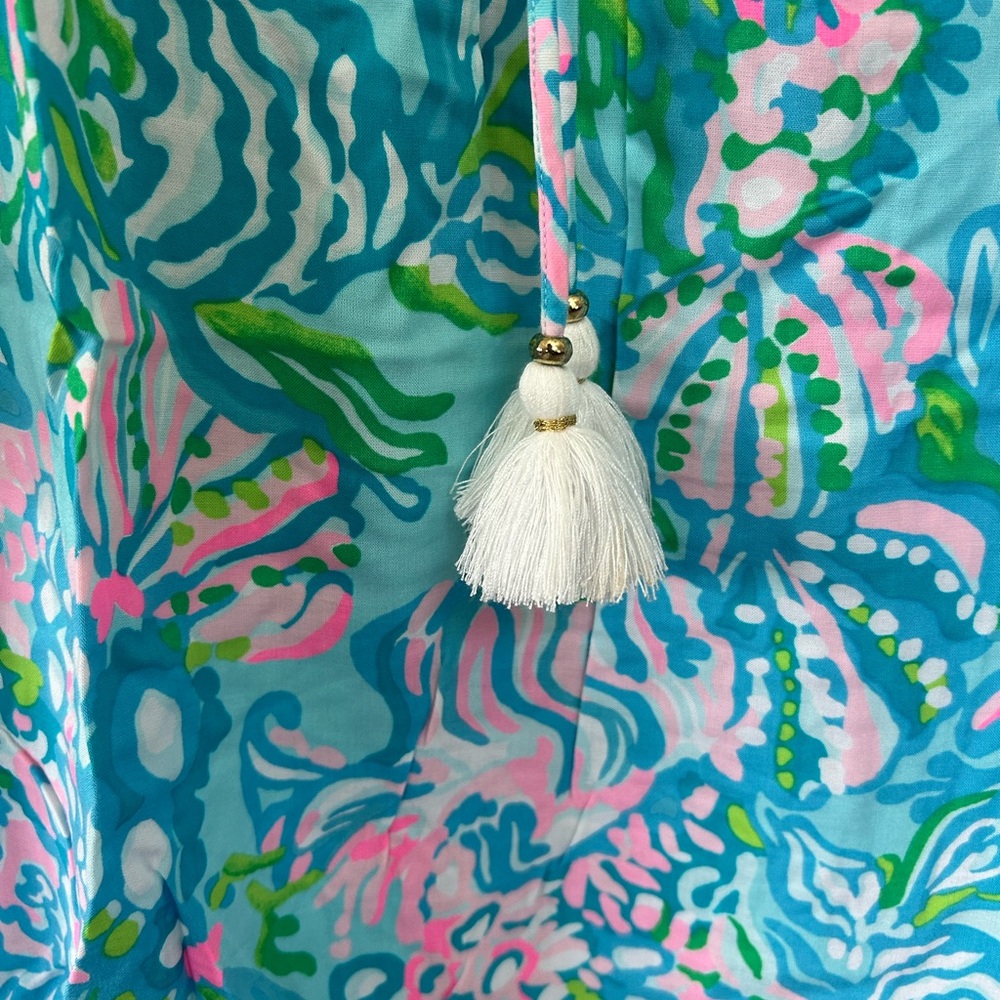 Lilly Pulitzer Ruffle Bell Sleeve Dress - Picture 3 of 5